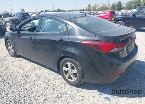 2015 Hyundai Elantra Se from USA, damaged, VIN 5NPDH4AE7FH574697